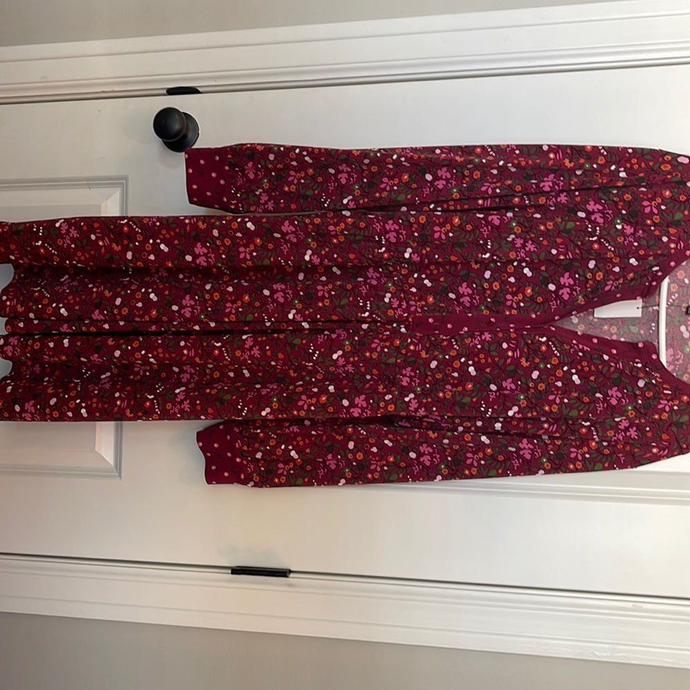 Talbots floral dress, size xl. Would be perfect for fall. Tie at waist